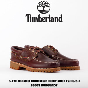 �y�y�V�������}���\�����芄���N�[�|�����s���I�zTimberland �e�B���o�[�����h 3-EYE CLASSIC HANDSEWN BOAT SHOE Full-Grain �X���[�A�C �N���V�b�N �{�[�g�V���[ �o�[�K���f�B 50009