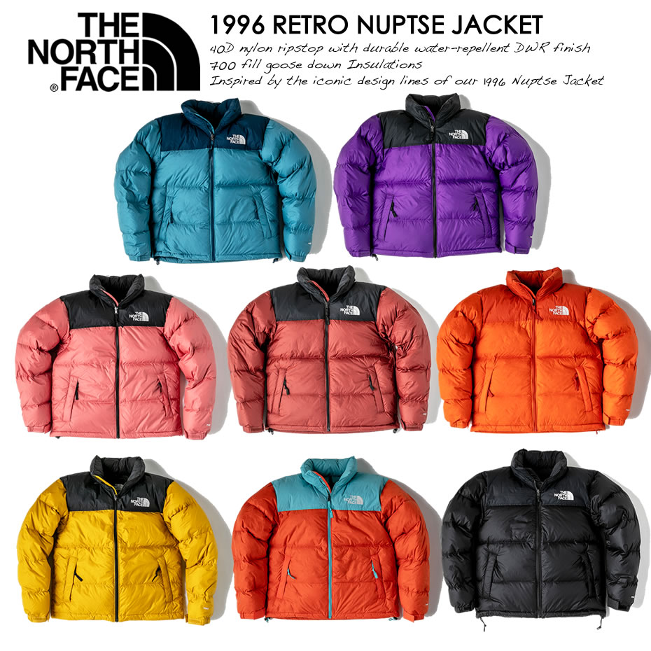The North Face ノースフェイス Men's 1996 RETRO NUPTSE JACKET メンズ ヌプシジャケット ダウンジャケット  USAモデル 700フィル | RAY ONLINE STORE