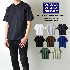 �y�y�V�������}���\�����芄���N�[�|�����s���I�zWALLA WALLA SPORT ���������X�|�[�c 6oz TUBE POCKET TEE 6�I���X �`���[�u�|�P�b�gT�V���c �\���b�h ���n