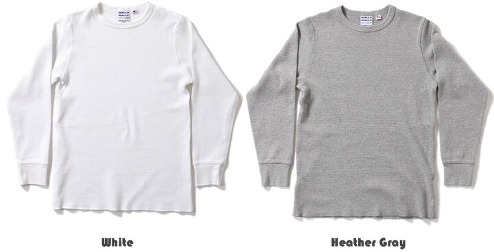 楽天市場】WALLA WALLA SPORT ワラワラスポーツ US MADE THERMAL CREW 