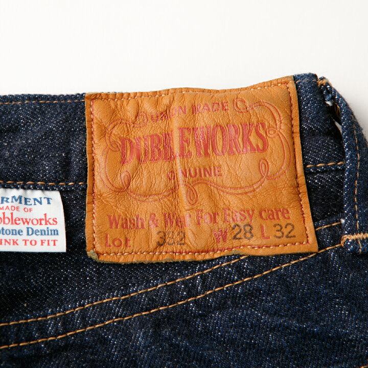 楽天市場】DOUBLE WORKS ダブルワークス BY WAREHOUSE 332 SLIM FIT 