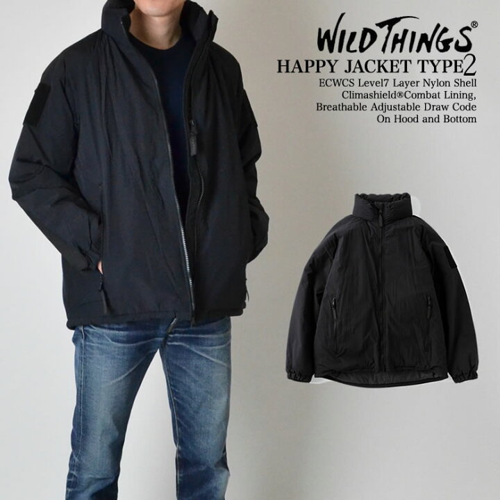 楽天市場】WILDTHINGS ワイルドシングス HAPPY JACKET TYPE2 ハッピー 