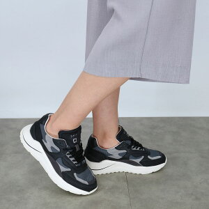 D.A.T.E fCg fB[X[JbgXj[J[ W421-FG-PU-BK FUGA PURE BLACK t[K _bhXj[J[ U[ C RC [XAbv S DATE uh