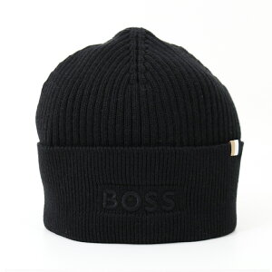 HUGO BOSS �q���[�S �{�X 50522427 001/BLACK �r�[�j�[ �E�[��/�R�b�g�� ���S�G���u���C�_���[ �j�b�g�X �j�b�g�L���b�v �X�q