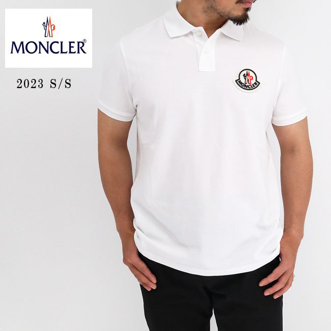 MONCLER(モンクレール) メンズポロシャツ(S) - ポロシャツ