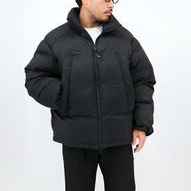 ■Y-3 ワイスリー メンズダウンジャケット JX7282 PUFFER JACKET ナイロン ダウンコート パファー ジャケット ジップアップ スタンドカラー フード無し ロゴ ブランド【0116_2500】