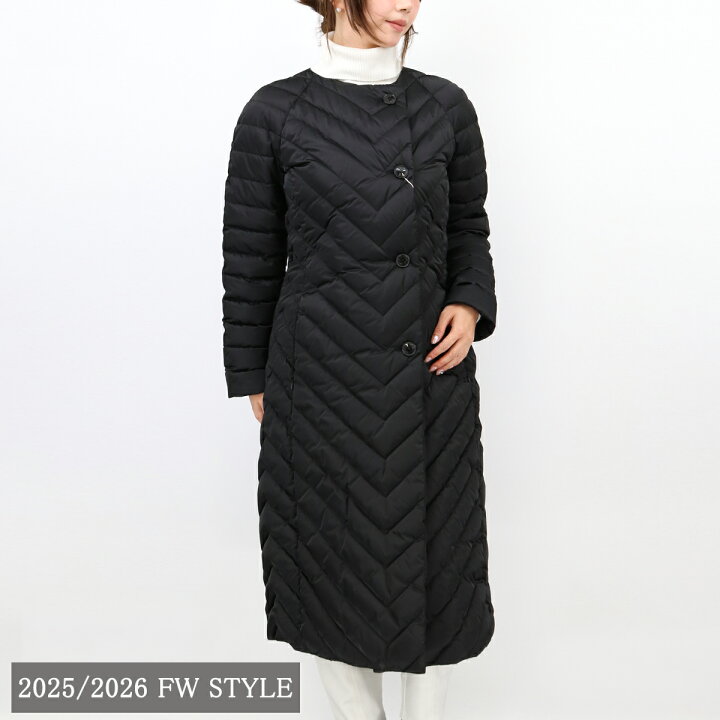 楽天市場】□HERNO ヘルノ ダウンコート PI002054D 9300/BLACK ダウン 