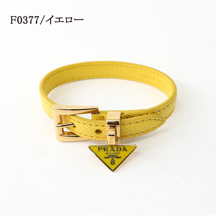 楽天市場】PRADA プラダ サフィアーノブレスレット 1IB351 レディース 