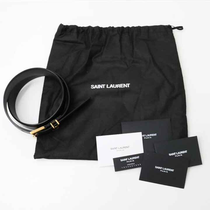 楽天市場】【SAINT LAURENT】サンローラン レザーベルト 634437 BOO0W  