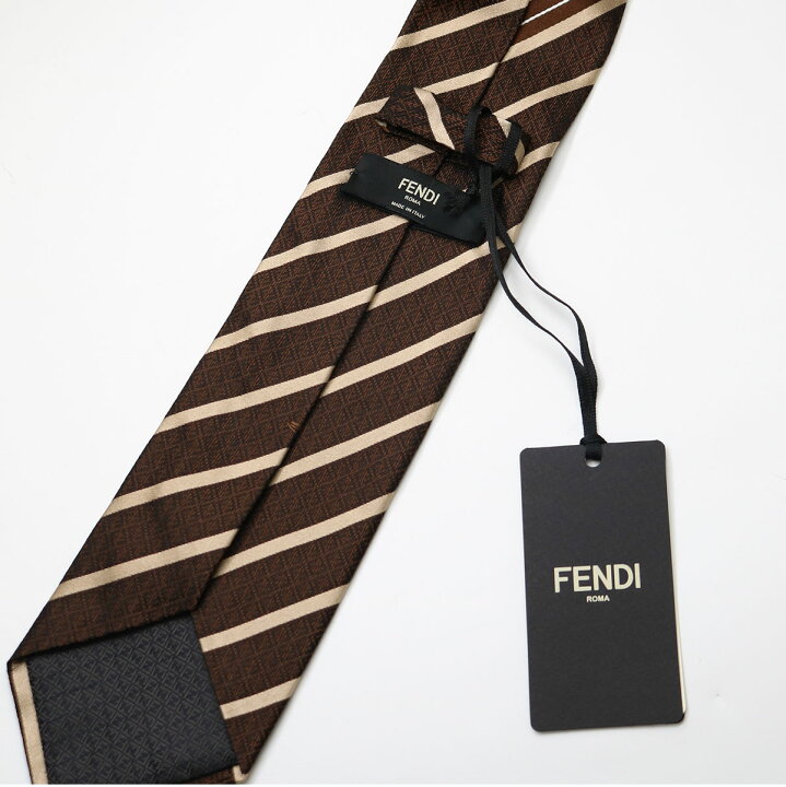 楽天市場】FENDI フェンディ ネクタイ FXC160 ALDAF0L78 シルク 