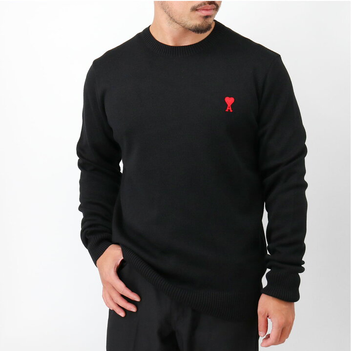 楽天市場】ami paris アミ パリス BFHKS001.001 メンズニット 長袖  