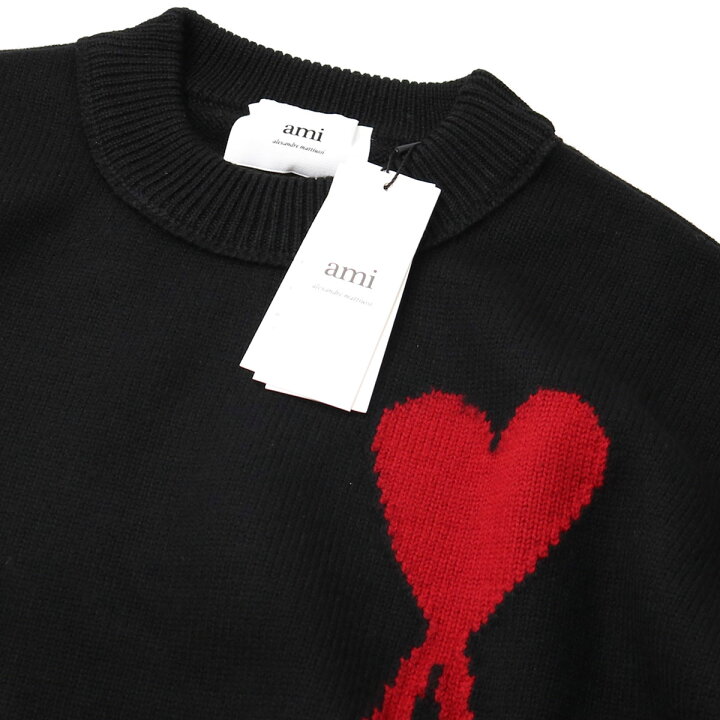 AMI PARIS◇ニット・セーター(厚手)/--/ウール/CRM/BFUKS006.018 楽天 