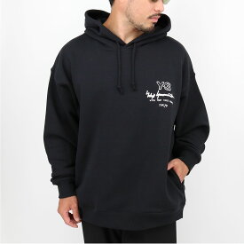 ■Y-3 ワイースリー GRAPHIC FT HOODIE KB2604 ロゴプリント グラフィック フレンチテリー フーディー 長袖 LS パーカー メンズ レディース ユニセックス ブランド