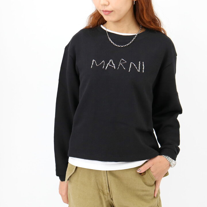 楽天市場】□MARNI KIDS マルニ キッズ 大人もOK ロゴトレーナー 