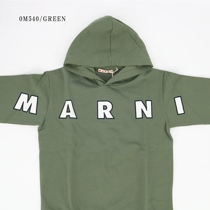 楽天市場】□ MARNI KIDS マルニ キッズ 大人もOK ロゴフーディ M01266  