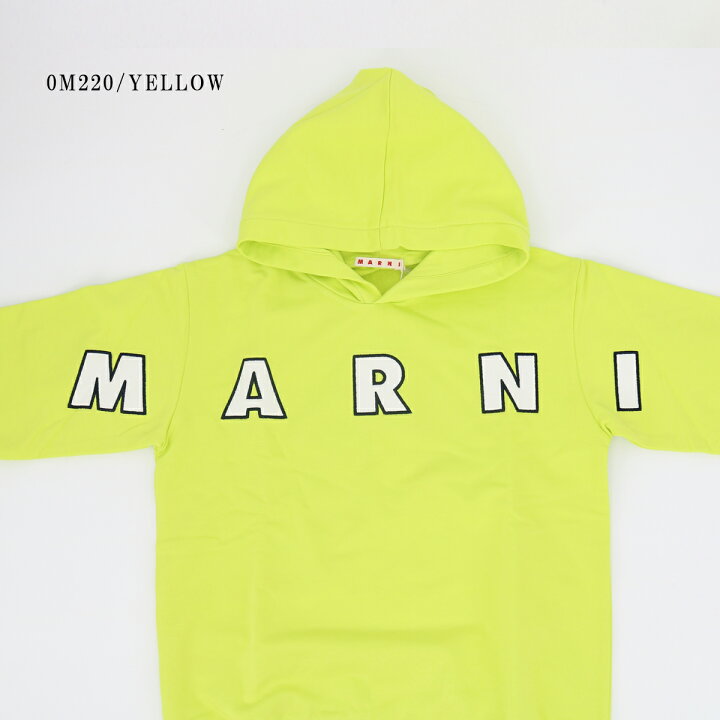 楽天市場】□ MARNI KIDS マルニ キッズ 大人もOK ロゴフーディ M01266  