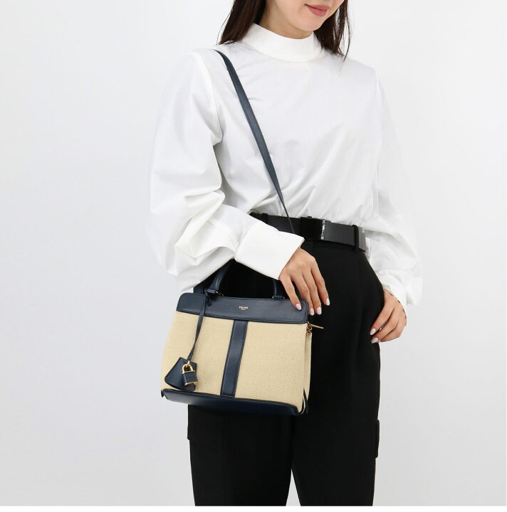 楽天市場】CELINE セリーヌ ハンドバッグ スモール カバ ドゥ フランス 
