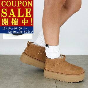 ��UGG �A�O 1135092 ���[�g���u�[�c W CLASSIC ULTRA MINI PLATFORM �N���V�b�N �E���g���~�j�v���b�g�t�H�[�� �V���[�g�u�[�c �X�E�F�[�h ���� �V���[�Y �C ���f�B�[�X CHEUTNUT�ysale_1216�z�ySALE500�z