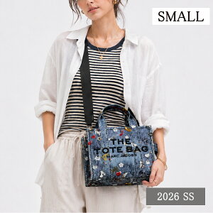 ��MARC JACOBS �}�[�N�W�F�C�R�u�X �V�����_�[�o�b�O 2R5HTT034H02 THE SMALL TOTE �f�j�� �g�[�g�o�b�O �n���h�o�b�O �R�b�g�� �N���X�{�f�B �΂ߊ|�� �� ���f�B�[�X �u�����h