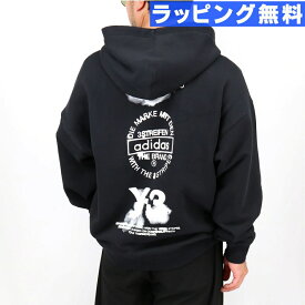 ■Y-3 ワイースリー GRAPHIC HOODIE JX4748 バックプリント グラフィック フーディー 長袖 LS パーカー メンズ レディース ユニセックス ブランド【Valentine】