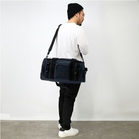 HUGO BOSS ヒューゴ ボス ボスコレクション 50499007 ボストンバッグ COATED-MATERIAL HOLDALL WITH DETACHABLE KEY HOOK 2WAY ショルダー付き 旅行 アウトドア スポーツ メンズ　A4収納可能 BAG 鞄