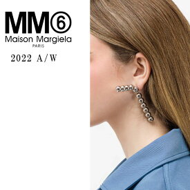 MM6 エムエムシックス Maison Margiela SM7VG0030 SV0150 951/SILVER メゾンマルジェラ ボールピアス シルバー レディース アクセサリー ギフト プレゼント