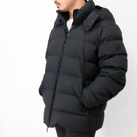 MONCLER モンクレール SABOR JACKET メンズダウンジャケット 1A00041 5958J 999 BLACK ダウンコート ゴアテックス アウター フード ロゴ ショートダウン 防寒