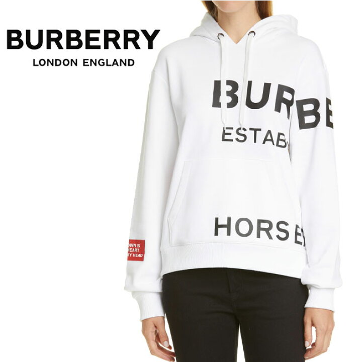 楽天市場】【BURBERRY】パーカー 8017166 A1464 ホースフェリー 