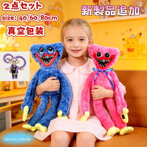 在庫あり、すぐに発送可能 ハギーワギー ぬいぐるみ2点セット poppy playtime huggy wuggy pl