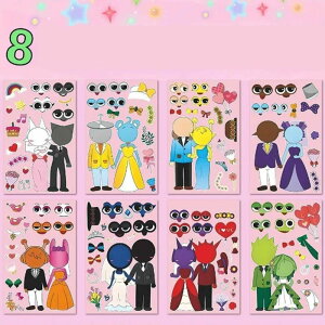 �V�i2026 �X�v�����L�[ 8PCS �h�� �V�[�� Incredibox Sprunki �C���N���f�B�{�b�N�X �C���f�B�[ �Q�[�� ���y ��� �z���[ �L�����N