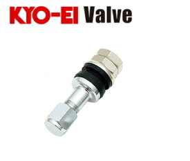 【協永産業】エアーバルブ インサイドバルブ 外径14φ 全長40mm カラー クローム