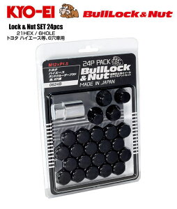 y{ziY KYO-EI BullLock&Nut ubNibgZbg tN^Cv 6HOLEԗp 1䕪 ibgTCYFM12×P1.5 ʊpF21HEX ubN 200nnCG[X hN[U[vh