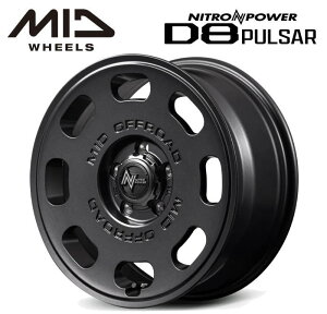 �y���������E������z�y�z�C�[���P�i1�{�zMID NITRO POWER D8 PULSAR D8 �p���T�[ 16�C���` 7J �C���Z�b�g+40 5HOLE P.C.D. 114.3 �o�����u���b�N�iBBK�j RAV4 �f���JD5 �L�b�N�X �W���[�N ���F�[�� WR-V CX-3 �t