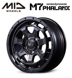 �y���������E������z�y�z�C�[��4�{�zMID NITROPOWER M7 PHALANX M7 �t�@�����N�X 16�C���` 7J �C���Z�b�g40 5�� P.C.D. 114.3 �o�������b�N �J���[���N���X C-HR RAV4 �G�N�X�g���C�� ���F�[�� �G�N���v�X