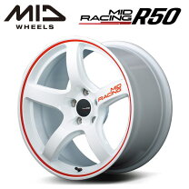 楽天市場】rmp racing r50 18インチ 8.5j インセット45 5穴 pcd 120の通販