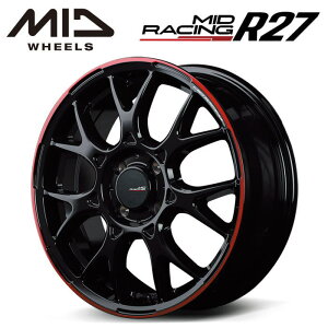 yEzyzC[Pi1{z}JT[rX MID MIDRACING R27 15C` 5J CZbg45 4 PCD100 ubN/bhC