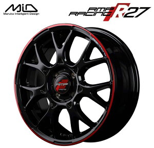 yEzyzC[4{Zbgz}JT[rX MID RMP RACING R27 16C` 6J CZbg43 4 PCD100 ubN/bhC