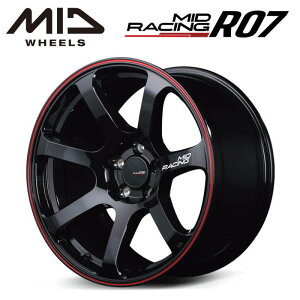 yEzyzC[Pi1{z}JT[rX MID RMP RACING R07 18C` 8J CZbg45 5 PCD100 ubN/bhC