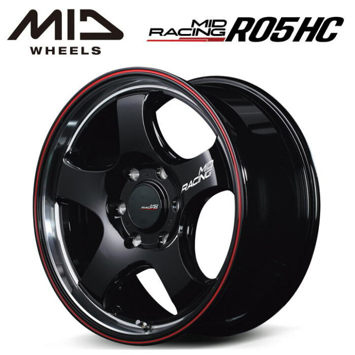 楽天市場】【送料無料・代引き可】【ホイール単品1本】MID MIDRACING 