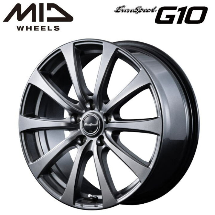 楽天市場】【送料無料・代引き可】【ホイール4本セット】MID EUROSPEED 
