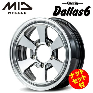yEzyibgZbgtzyzC[4{zMID GARCIA Dallas6 KVA _X6 16C` 5.5J CZbg20 5 P.C.D.139.7 |bVCO[ Wj[ JB23W JB64W AZIt[h JM