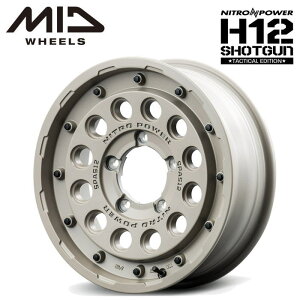 yEzyzC[4{ZbgzMID NITRO POWER H12SHOTGUN TACTICAL EDITION 16C` 5.5J CZbg20 5 P.C.D. 139.7 Z~OXThx[W Wj[ JB23W JB64W