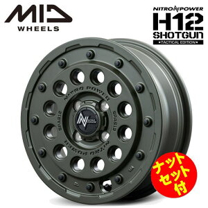 yEzyibgZbgtzyzC[4{Zbgz}JT[rX MID NITROPOWER H12 SHOTGUN TACTICAL EDITION 15C` 5J CZbg45 4 P.C.D. 100 Z~OXODO[ fJ~j ^