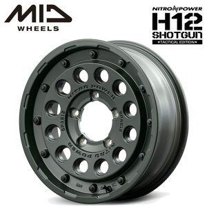 yEzyzC[Pi1{zMID NITRO POWER H12SHOTGUN TACTICAL EDITION 16C` 5.5J CZbg20 5 P.C.D. 139.7 Z~OXODO[ Wj[ JB23W JB64W