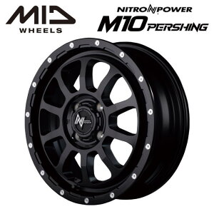 �y���������E������z�y�z�C�[��4�{�Z�b�g�z�}���J�T�[�r�X NITRO POWER M10 PERSING KC 14�C���` 4.5J �C���Z�b�g45 4�� PCD 100 �Z�~�O���X�u���b�N/�}�V�j���O