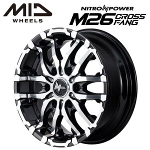 yEzyzC[4{zMID NITRO POWER M26CROSSFANG M26NXt@O 16C` 6.5J CZbg48 6 PCD 139.7 ubN^bN/~[Jbg
