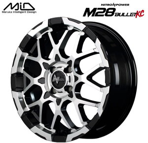 yEzyzC[4{Zbgz}JT[rX NITRO POWER M28 BULLET KC 16C` 6J CZbg40 4 PCD 100 ubN/~[Jbg