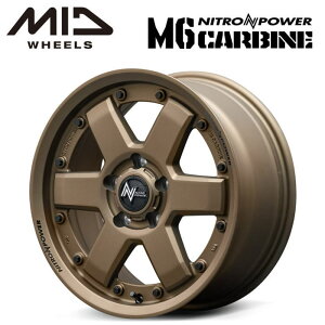 �y���������E������z�y�z�C�[��1�{�P�i�z�}���J�T�[�r�X MID NITROPOWER M6 CARBINE M6 �J�[�r�� 16�C���` 7J �C���Z�b�g40 5�� P.C.D. 114.3 �K���u���b�N �J���[���N���X C-HR RAV4 �G�N�X�g���C�� ���F