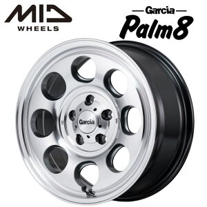 �y���������E������z�y�z�C�[���P�i1�{�zMID GARCIA Palm8 �K���V�A �p�[��8 16�C���` 7J �C���Z�b�g40 5�� P.C.D. 114.3 ���^���b�N�O���[/�|���b�V��