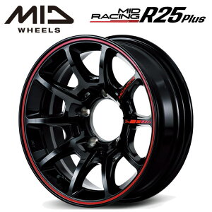 yEzyzC[Pi1{zMID MIDRACING R25Plus R25vX 16C` 5.5J CZbg-25 5 P.C.D.139.7 ubN/bhC Wj[VG JB74W JB43W